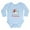 Sky Blue, variant on CafePress - Body Suit - Long Sleeve Cotton Baby Bodysuit