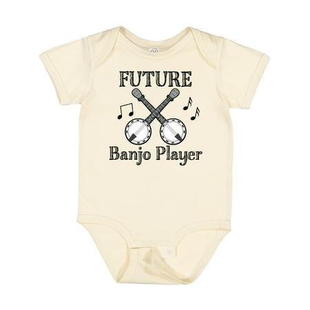 

Inktastic Future Banjo Player Gift Baby Boy or Baby Girl Bodysuit
