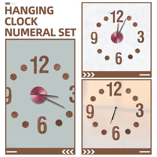 1 Set of Clock Numbers Clock Number Accessories Clock Replacement