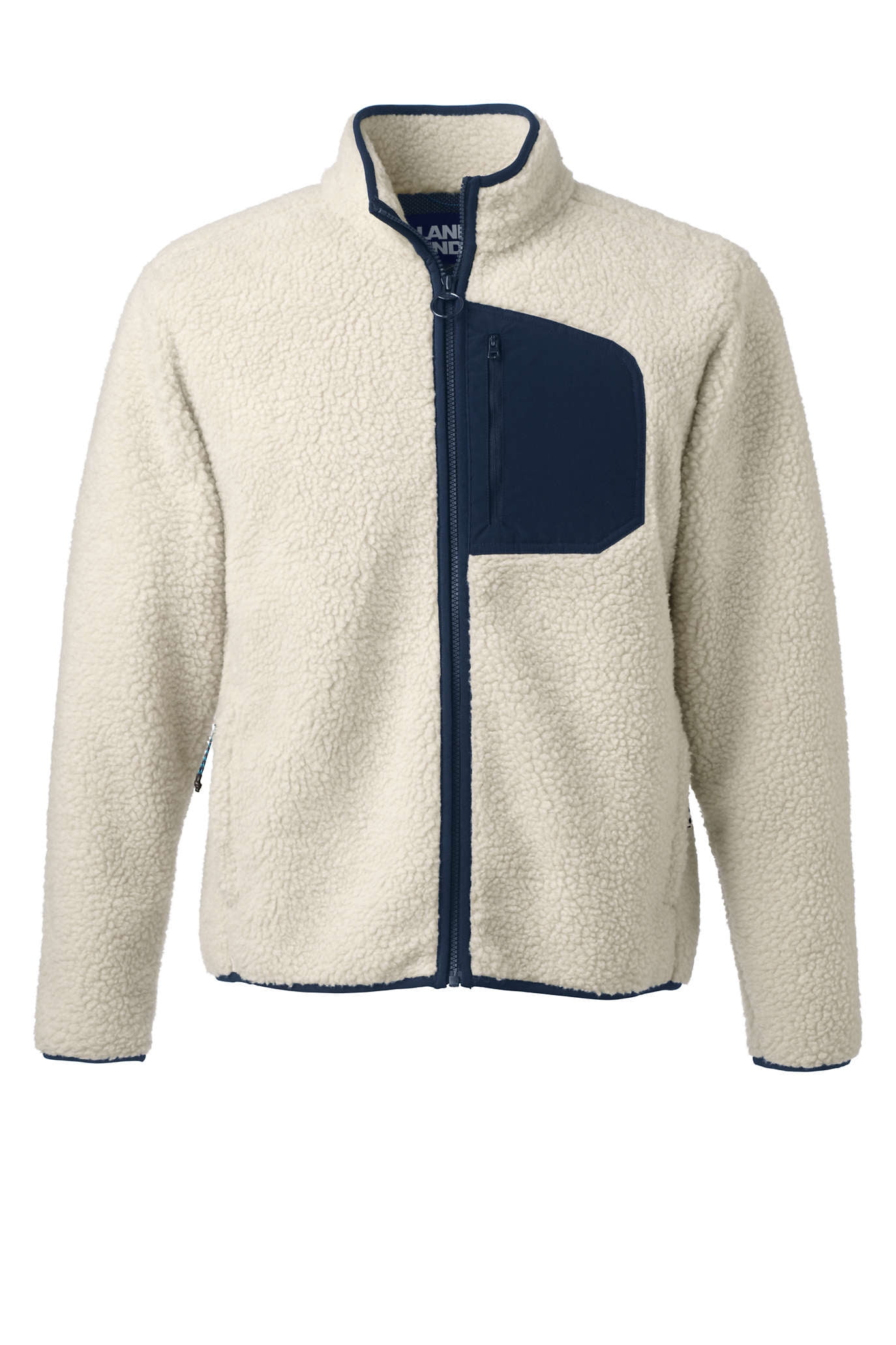 Lands' End Lands' End Men's Sherpa Fleece Jacket
