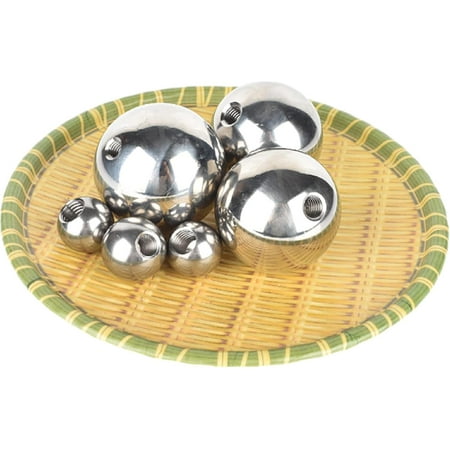 

Stainless Steel Piercing Replacement Balls M20 Ball Head Screw Diameter: 40mm-60mm semi-Threaded Steel Ball Blind Hole Steel Ball (Color : 20mm*m5[2pcs])