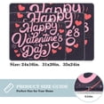 thumbnail image 2 of Valentine's Day Polyester Non-Slip Machine Washable Bath Rug Indoor Rug Door Carpet, 2 of 6