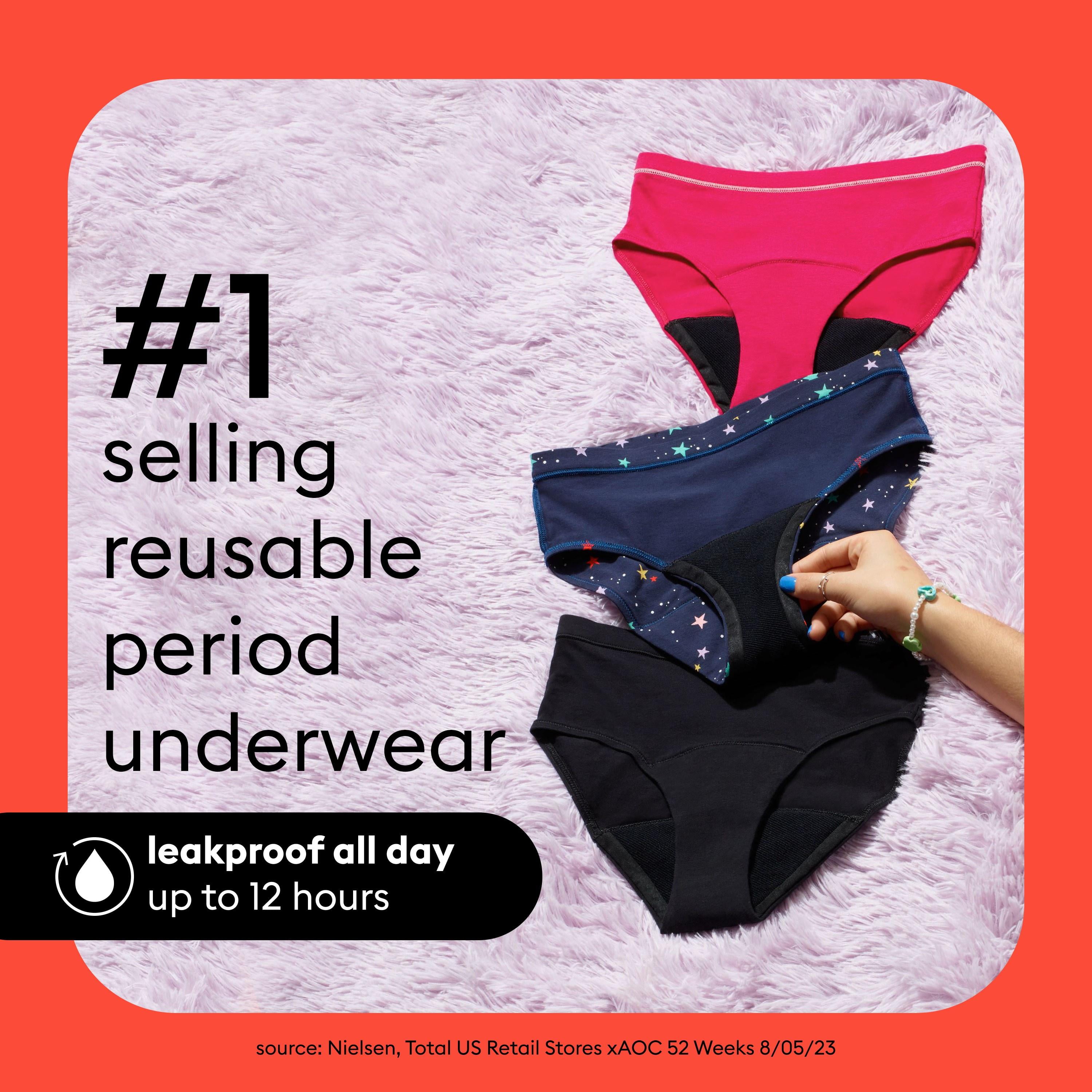Suffer Period Leaks At School- Wear Absorbent Period Panties