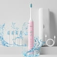 thumbnail image 1 of USB Charging Electric Toothbrush, Electric Toothbrush With 4 Brush Heads, Smart 5-ModesTimer Electric Toothbrush IPX7, 1 of 1