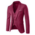 thumbnail image 2 of Men‘S Suit Slim 3-Piece Suit R Business Wedding Party Jacket Vest & Pants, 2 of 5