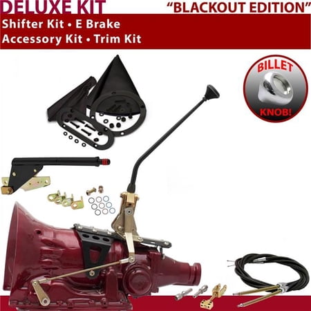 American Shifter 518 Shifter Kit Black 12 in. E Brake Cable Trim Kit for F0399