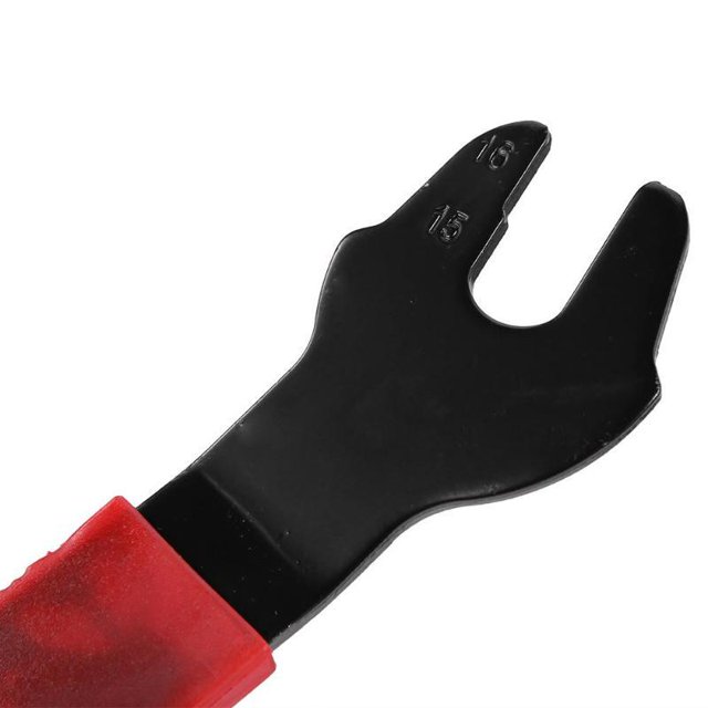 Llave de Pedal de Bicicleta, Llave de Bicicleta de Doble Cara 15, 16, 17 Mm Herramienta de Eliminación de Reparación para Ciclismo Bicicleta de monta?a Mtb ZefeiWu 8390615833943