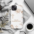 thumbnail image 5 of You Are Wonderfully Made Phone Case, Cowboy Boots Cross Hat iPhone Cover for iPhone 17 16 15 14 13 12 11 Pro Plus Mini, 5 of 6
