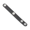 thumbnail image 2 of Hebilla fija Yuyangstore Asa de bolso Ajuste de correa de hombro Negro Gris Plata, 2 of 8