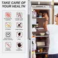 thumbnail image 2 of NOGIS 2 PCS Refrigerator Door Handle Covers Kitchen Appliance Decor Handles Anti-Skid Anti-Static Protector Fridge, Dishwasher Oven Keep Off Fingerprints,Food Stains （Grey）, 2 of 7