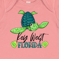 thumbnail image 4 of Inktastic Key West, Florida Happy Sea Turtle Boys or Girls Baby Bodysuit, 4 of 5