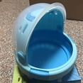 thumbnail image 5 of Happy Date Portable Hamster Cage Dwarf Hamster Carry Travel Cage Pet Outgoing Cage for Gerbil Hedgehog Mice Squirrel, 5 of 8