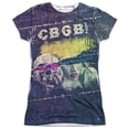 thumbnail image 2 of Cbgb - Torn (Front/Back Print) - Juniors Cap Sleeve Shirt - XX-Large, 2 of 3