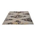 thumbnail image 2 of HAND KNOTTED WOOL FLORAL MODERN AREA RUGS - 6'x9', Rectangle Shape, Beige Brown Color, Classic Traditional Design, Low Pile Handmade Area Rugs for Living Room, Bed Room (N00920), 2 of 7