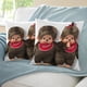 thumbnail image 3 of Monchhichi Fundas de almohada de terciopelo con tema, regalos de funda de almohada, decoración para el hogar, cojín de lanzar, regalo de cumpleaños para fans y parejas. 45cm x 45cm., 3 of 6
