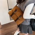 thumbnail image 3 of Bolso Mano Bandolera Cuero Sintético Ante Vintage S para Mujer, 3 of 9
