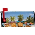 thumbnail image 5 of Coolnut Mailbox Covers Magnetic Oversize Family Pineapples Seasonal Mail Wraps for Home Outdoor Decor, 25.4"x20.78", 5 of 5