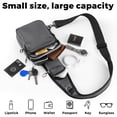 thumbnail image 6 of VADOO Sling Crossbody Bag with Anti-Theft Zipper, Rfid Blocking, Water Resistant, 1.5L, Unisex, Grey, 6 of 8