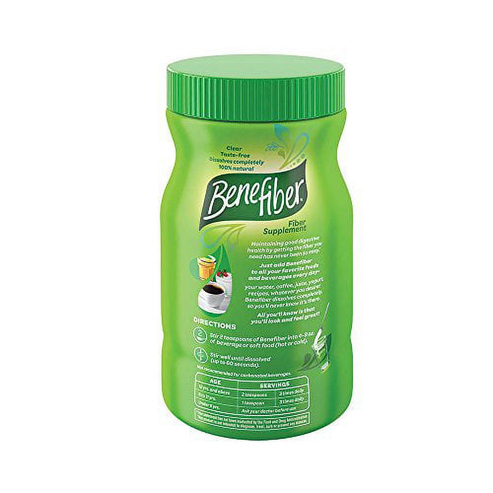 Benefiber: The Clear Choice Powder Fiber Supplement, 16.70 oz