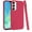 Hotpink, variant on For Samsung A16 5G Classy Slick Chromed Around Hybrid Case Cover - Dark Blue