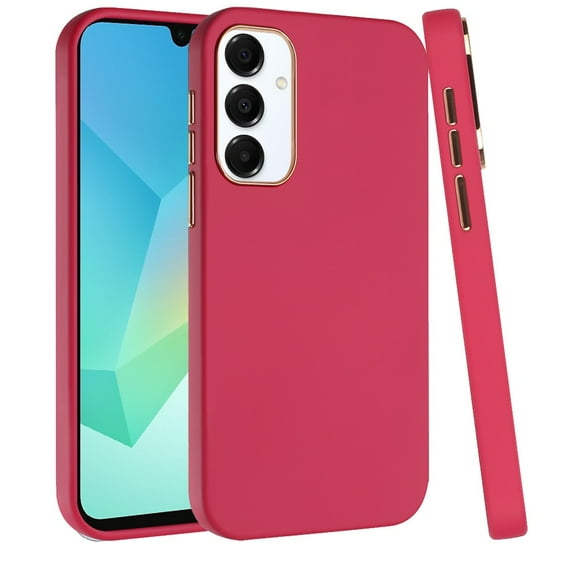 Soft Touch Dual-Layer Hybrid Case for Samsung Galaxy A16 5G - Hot Pink