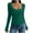 Green Tops, variant on Htigea Women's Shirts Lace Trim Square Neckline Long Sleeve Stretch Slim Fit Base Layer Tops Lightweight Fall Winter Shirt Dark Blue XS
