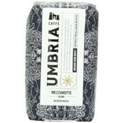 Caffe Umbria Fresh Seattle Whole Bean Roasted Coffee, Mezzanotte Decaf Blend, 12 oz. Bag