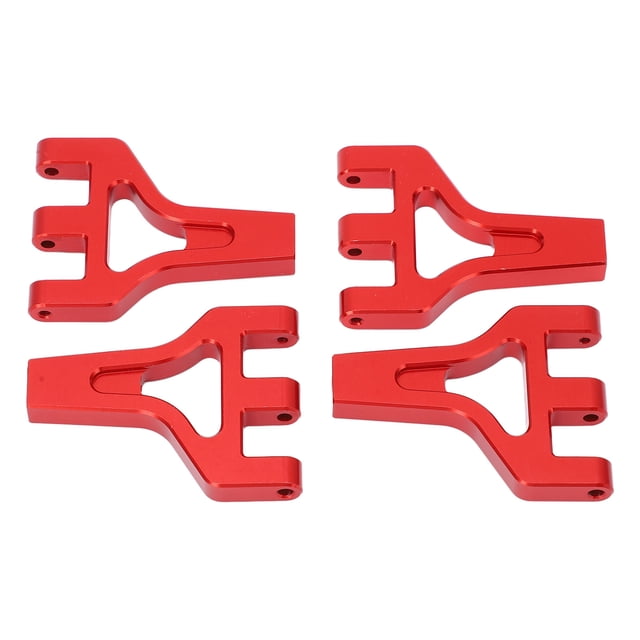 4 Uds RC brazos oscilantes superiores delanteros traseros para REDCAT 1/6 para trituradora modelo aleación de aluminio brazo oscilante superior delantero trasero