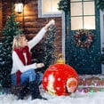 thumbnail image 3 of Venta de bolas inflables de Navidad, 60 cm, grandes, para exteriores, de PVC, para Navidad, inflables gigantes, reutilizables, muñecos de nieve de Papá Noel, para decoración de jardín y patio de Navid, 3 of 5