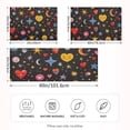 thumbnail image 2 of Yayeee Pillowcase Standard Size Set of 2 Satin Wrinkle Resistant Pillow Case, Moon Pattern, 2 of 7