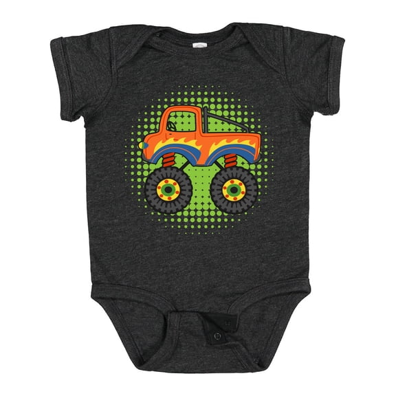 Inktastic Monster Truck for Boys Boys Baby Bodysuit