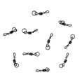 thumbnail image 2 of 10x Giratorio de material acero Inoxidable Cola Accesorios de Pesca Flexi Anillo Swivels, 2 of 6