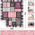 thumbnail image 4 of Gigi Gifts from Grandchildren, Gigi Birthday Gifts Blanket 60"x50", Gifts for Gigi, Gigi Gifts for Grandma, Grandma Gifts, Grandma Birthday Gifts, Gigi Gift Ideas for Mother''s Day Christmas, 4 of 6