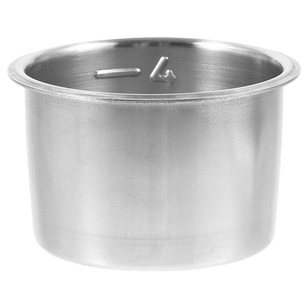 Cesta de filtro de café de acero inoxidable Filtros de café reutilizables de 51 mm Copa de filtrado de café