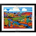 thumbnail image 5 of Art.com Southwest Fauve Landscape Art Print by Patty Baker, Black Frame Wall Art, 40" x 32", 5 of 5