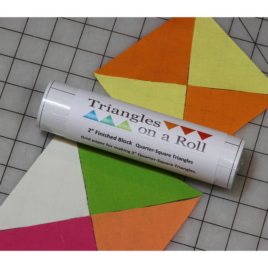 QuarterSquare Triangles On A Roll, 50' 4" Finished Size