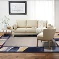thumbnail image 4 of Home Dynamix Premium Rizzy Border Area Rug, Navy/Multi, 7'9"x10'8", 4 of 7