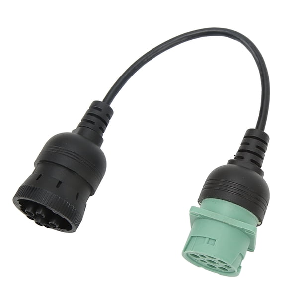 Conector De Diagnóstico, Cable Universal Plug And Play 9P J1939 A 6P J1708 De Rendimiento Estable De Alta Sensibilidad Para Camiones