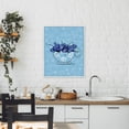 thumbnail image 2 of Stupell Industries Bright Blue Blueberries in Teacup White Framed Giclee Art design by Susan Lugar, 30 x 24, 2 of 8