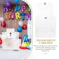 thumbnail image 3 of Wedding Card Box with Lock Acrylic Wedding Card Box Party Card Box Wedding Supplies, 3 of 10