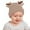 Khaki, variant on Kid Beanie Toddler Winter Hat Cute Antler Reindeer Crochet Knitted Hat Christmas Hat Warm Cap for Boys Girls Yellow One Size