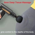 thumbnail image 5 of Portable Fascia Massage Gun Suitable for Deep Tissue Massage of The Back, Neck, Legs, And Waist., 5 of 10