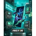 thumbnail image 5 of Celular Infinix Hot 70 Edición Free Fire 256 GB con 4 GB de RAM Negro, 5 of 5