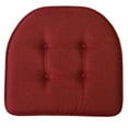 thumbnail image 6 of YouLoveIt U-Shaped Chair Pad Foam Fill Cushion Dining Chair Pad Memory Foam Kitchen Seat Pad, 16" x 17", 2/4/6/12 Packs, 6 of 7