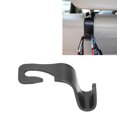 thumbnail image 1 of Tbest Car Hook PP Headrest Black Portable Conceal Back Hook For Handbag Purse MP, 1 of 8