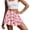 Cute Strawberry, variant on Uorisango Fashion Golf Tennis Golf Skirts Lightweight Women's High Waisted Athletic Golf Skorts Skirts Mini Outing Wear with Shorts for Workout Pickleball Running