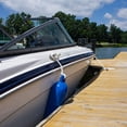 thumbnail image 3 of Inflatable Boat Dock Bumper PVC Portable Inflatable Marine Docking Bumper Ball for Yachts Boats Sailboats, 3 of 7