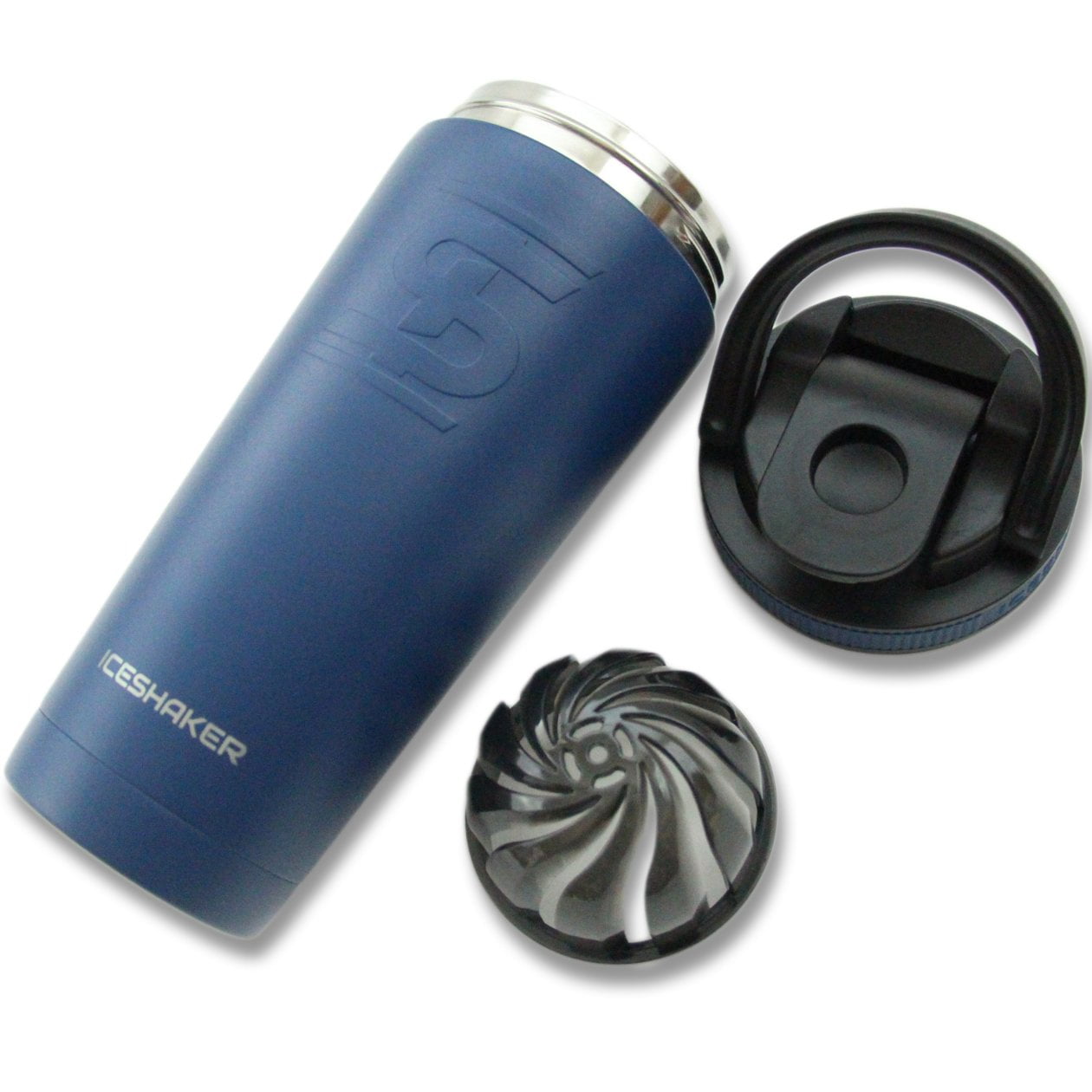 Double Wall Vacuum Insulated Protein Shaker Bottle. - SJNJD395 - IdeaStage  Promotional Products