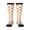 3 Black, variant on Cartoon Squirrel Print Contrast Color Stockings, Elastic Sports Socks Warm Socks Clothing Accessories, Adult Unisex