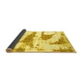thumbnail image 2 of Ahgly Company Indoor Rectangle Abstract Yellow Modern Area Rugs, 6' x 9', 2 of 4